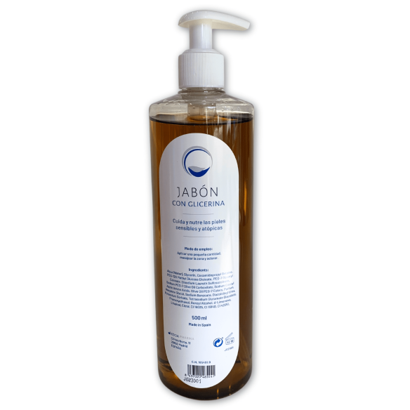 JABON CON GLICERINA  1 ENVASE 500 ml