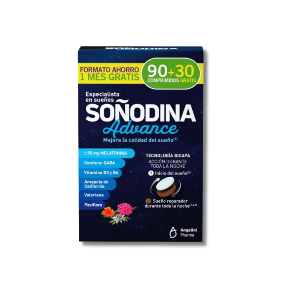 SOÑODINA ADVANCE 90 COMPRIMIDOS  30 COMPRIMIDOS...