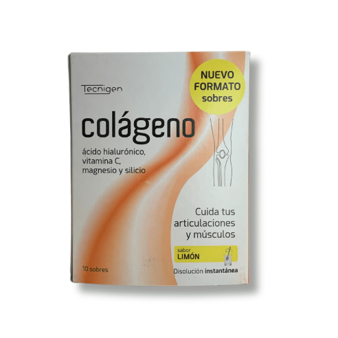 TECNIGEN COLAGENO SABOR LIMON 10 SOBRES