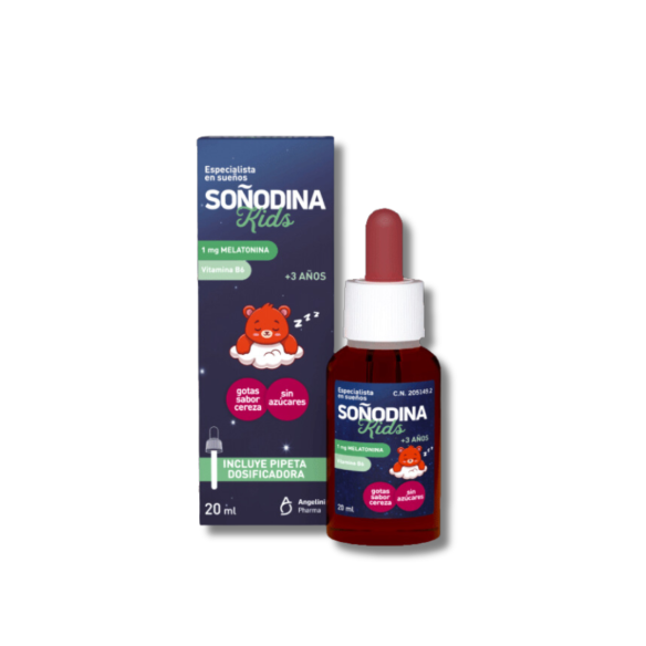SOÑODINA KIDS  1 FRASCO 20 ml SABOR CEREZA