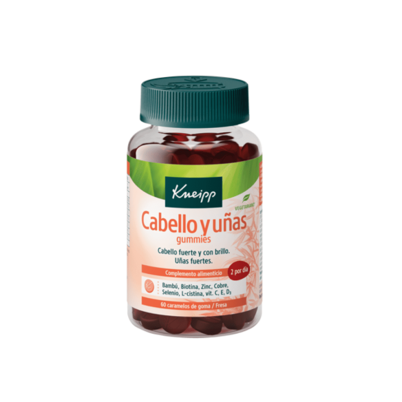 KNEIPP CABELLO Y UÑAS  60 GUMMIES SABOR FRESA