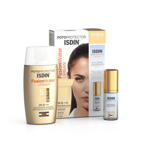 PACK  FUSIONWATER URBAN 50 MLHYALURONIC CONC 5 ML