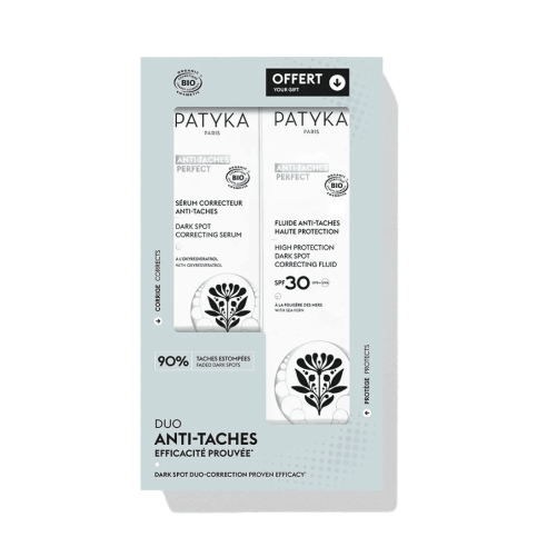 PATYKA COFRE ANTI-TACHES SERUM CORRECTOR 30ML  PROTECTOR SOLAR FLUIDO SPF 30 40 ML