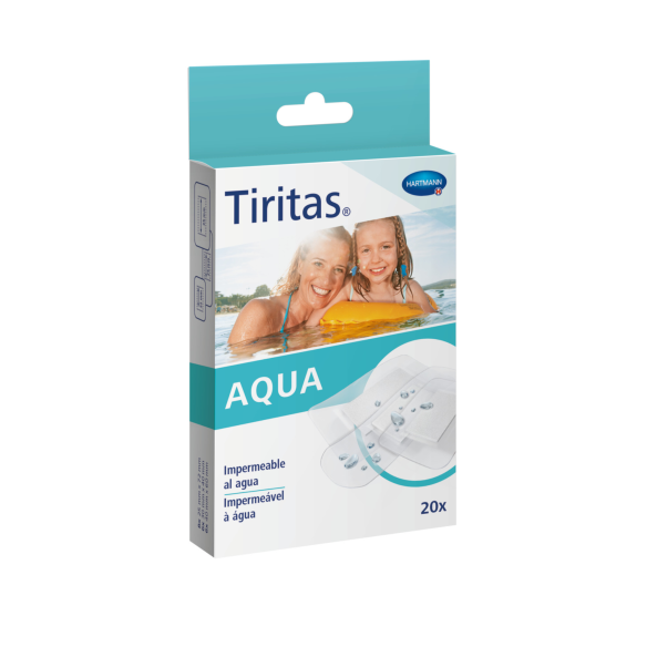 TIRITAS AQUA APOSITO ADHESIVO 3 TAMAÑOS 20 U