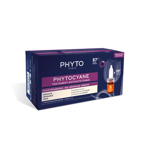 PHYTOCYANE ANTICAIDA PROGRESIVA MUJER PHYTO AMPOLLAS