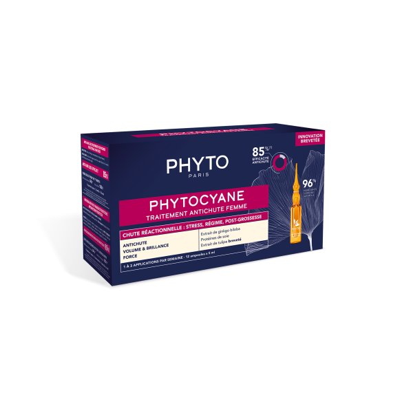 PHYTOCYANE ANTICAIDA REACIONAL MUJER PHYTO 12 AMP