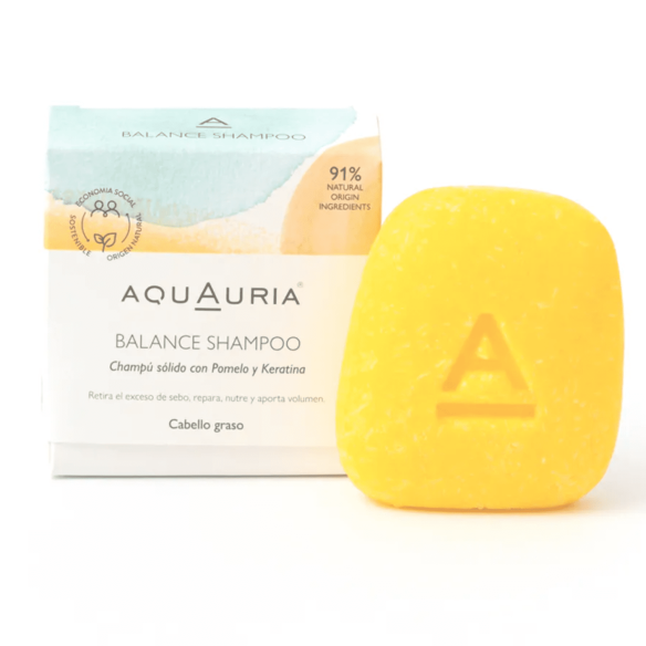 AQUAURIA CHAMPU SOLIDO POMELO Y KERATINA...