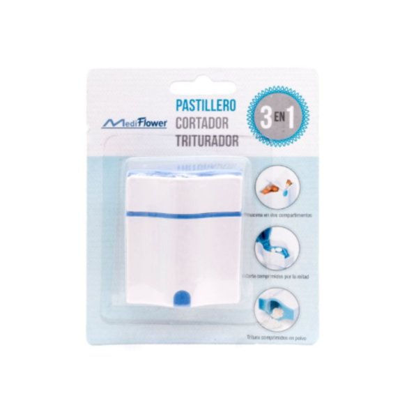 PASTILLERO 3 EN 1 CORTADOR TRITURADOR